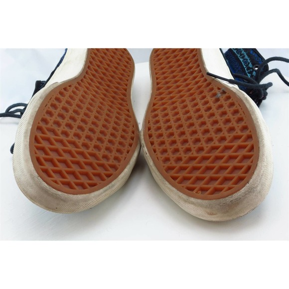 VANS Shoes Size 9 M Blue Skateboarding Fabric Men‎ - Picture 7 of 8